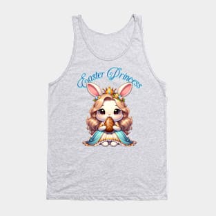 Cute Easter Bunny Princess Tank Top